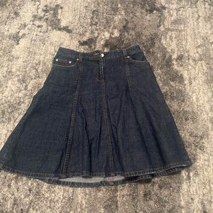 Isaac Mizrah Jean skirt Size 4